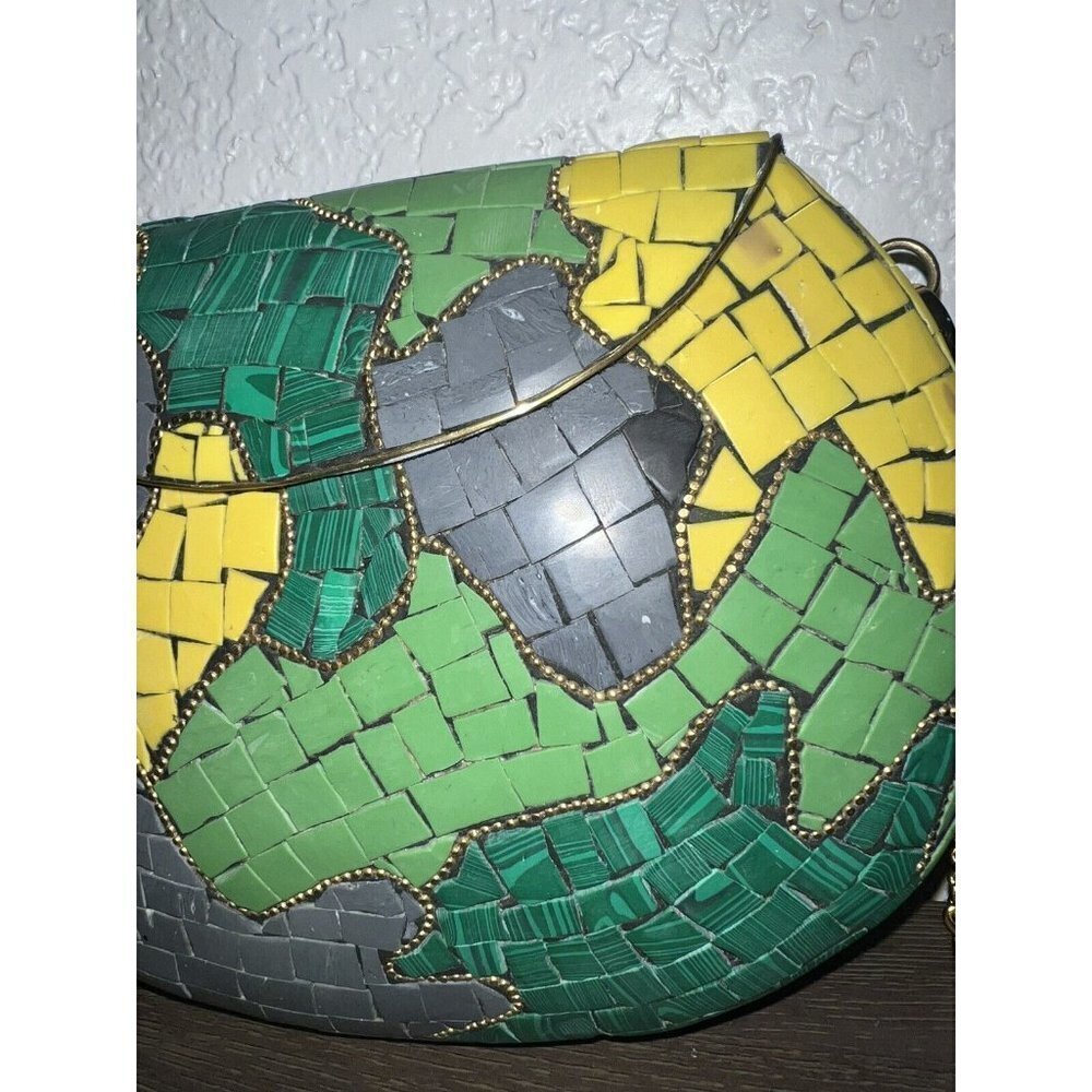 RAMLA Mosaic Bag Purse NEW Selling Sunset Gold Hardware Shoulder Bag Crossbody U - Picture 3 of 8